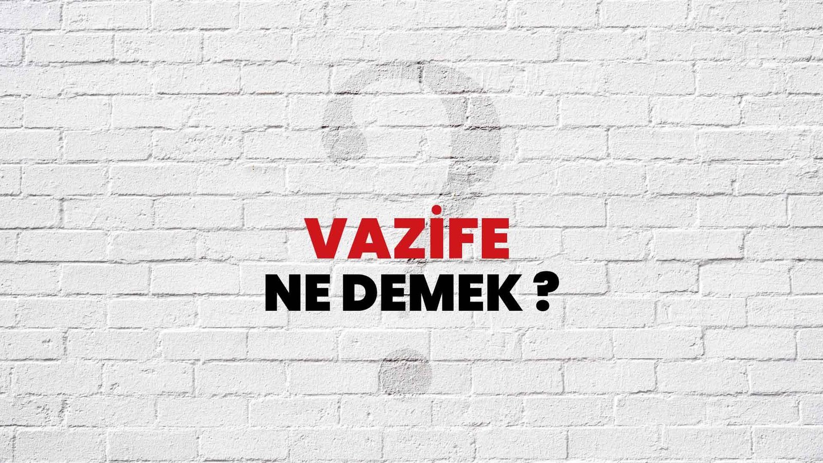 3) Vazife: ⁣Kamu ya da özel sektördeki ‍resmi ​görev