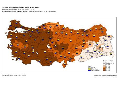 2) Nüfus ‌yoğunluğu hesaplama yöntemi