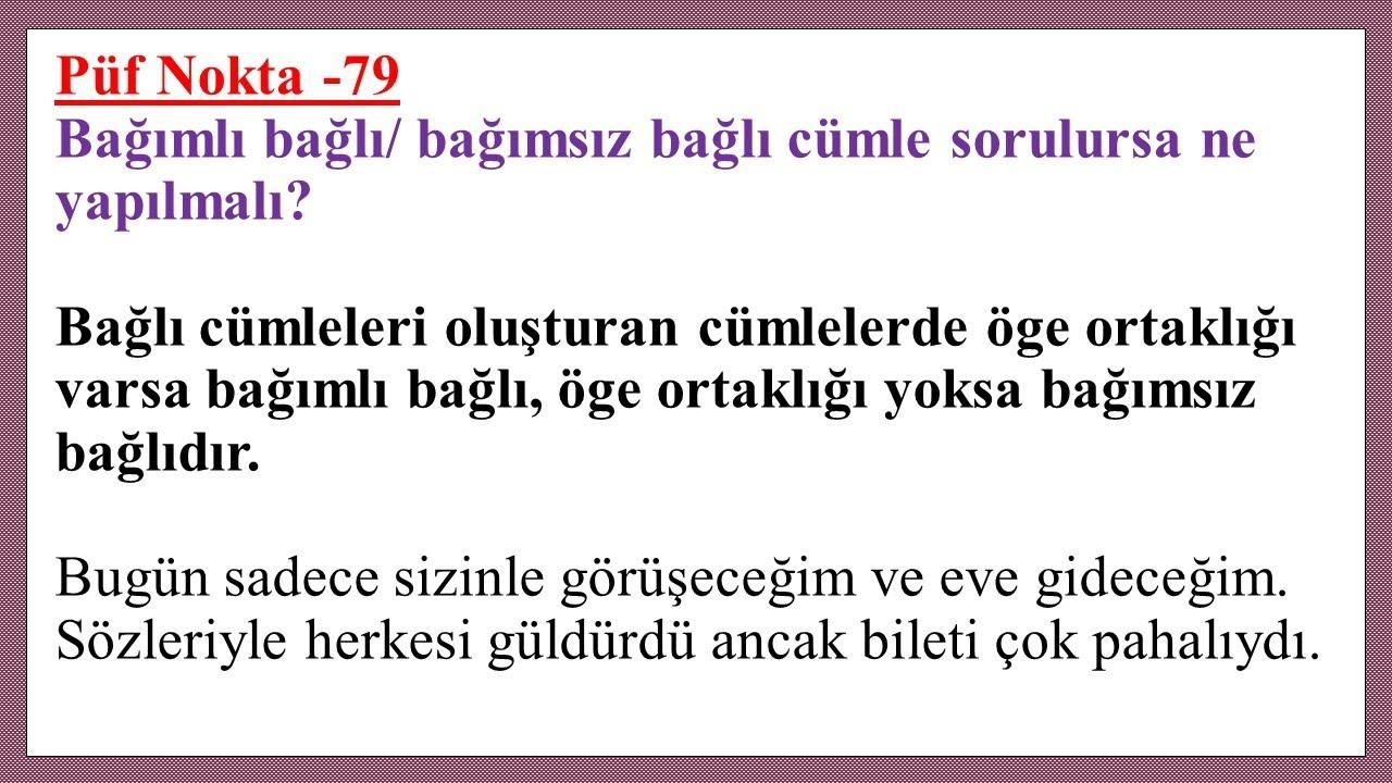 4) Bağımsız ⁢sıralı cümlelerin kullanıldığı yerler