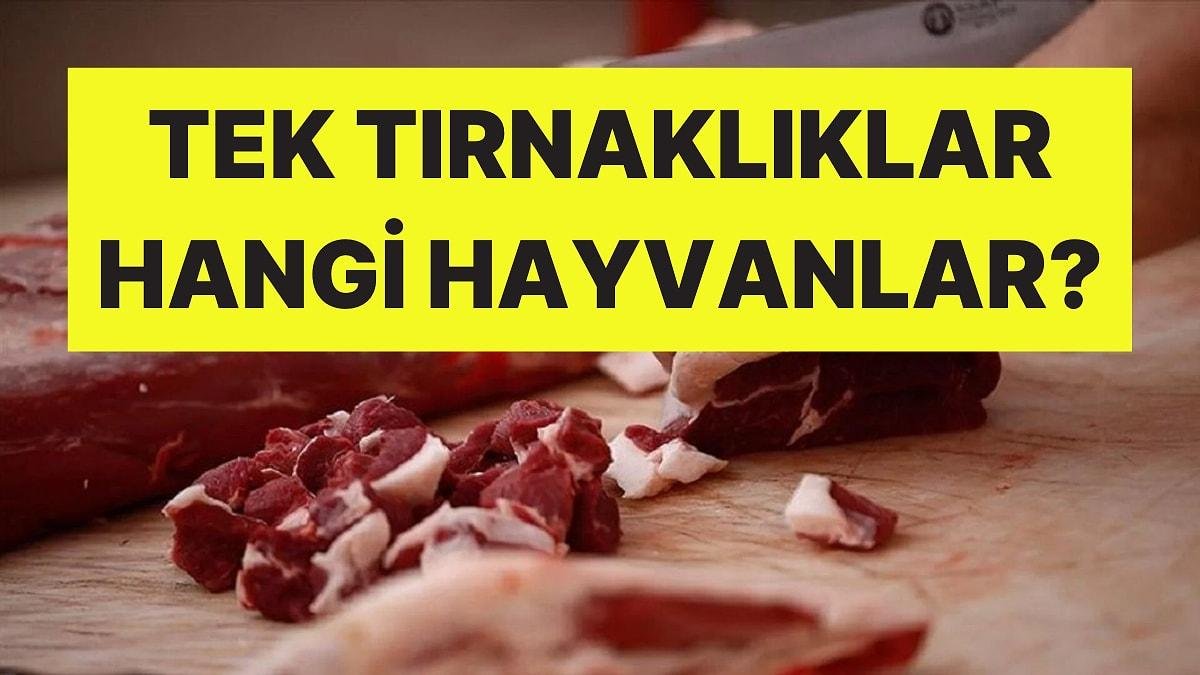 2) ⁢Tek tırnaklı etinin besin değerleri, protein, vitamin ve mineral açısından zengindir