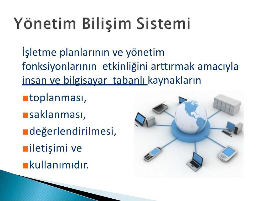 1) Yönetim bilişim‌ sistemi nedir? Tanım ve kapsamı