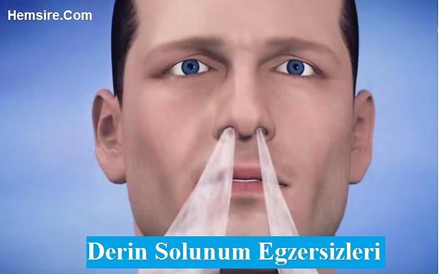 2) derin nefes egzersizleri yapın