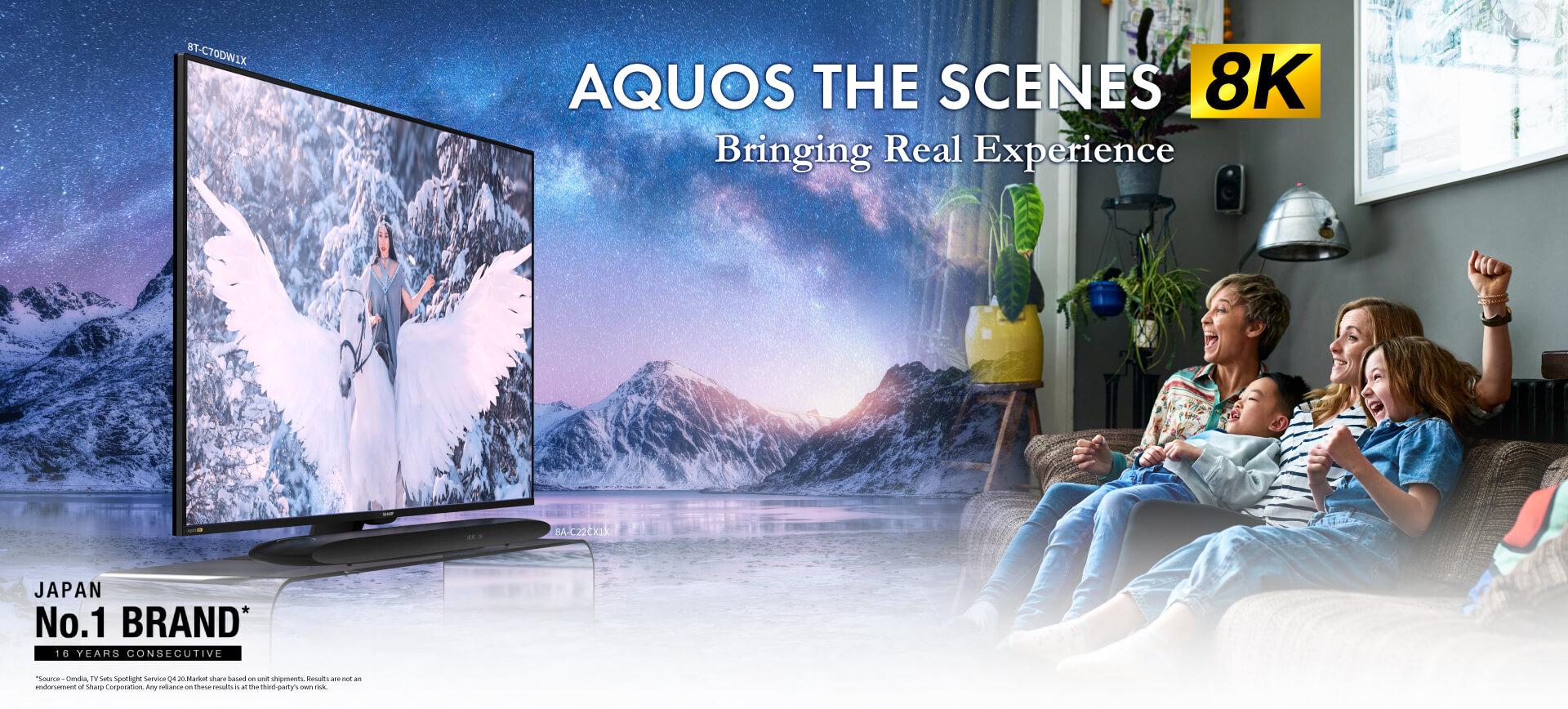 9) sharp Aquos ⁢8K: Ultra HD Deneyimi ‍ile Yeni Dönem