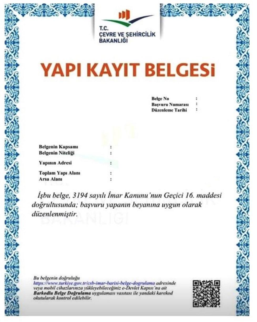 4) yapı Kayıt​ Belgesi kimlere ⁣verilir?