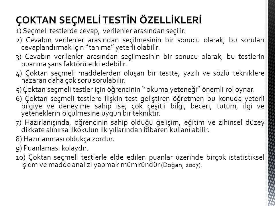 9)​ Testin⁣ avantajları ve ⁣sınırlamaları ⁣nelerdir?