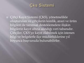 Çiftçi Kayıt Sistemi Nedir? 10 Önemli Bilgi