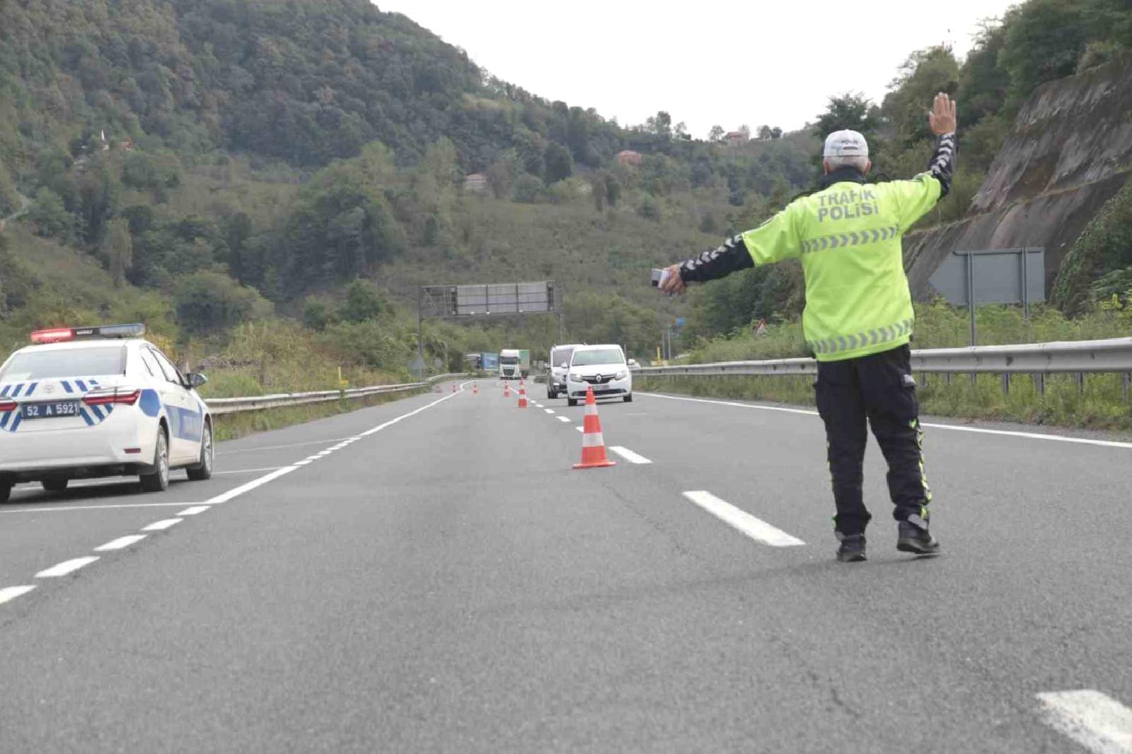 Ordu'da Trafik Denetimleri Yoğunlaştı