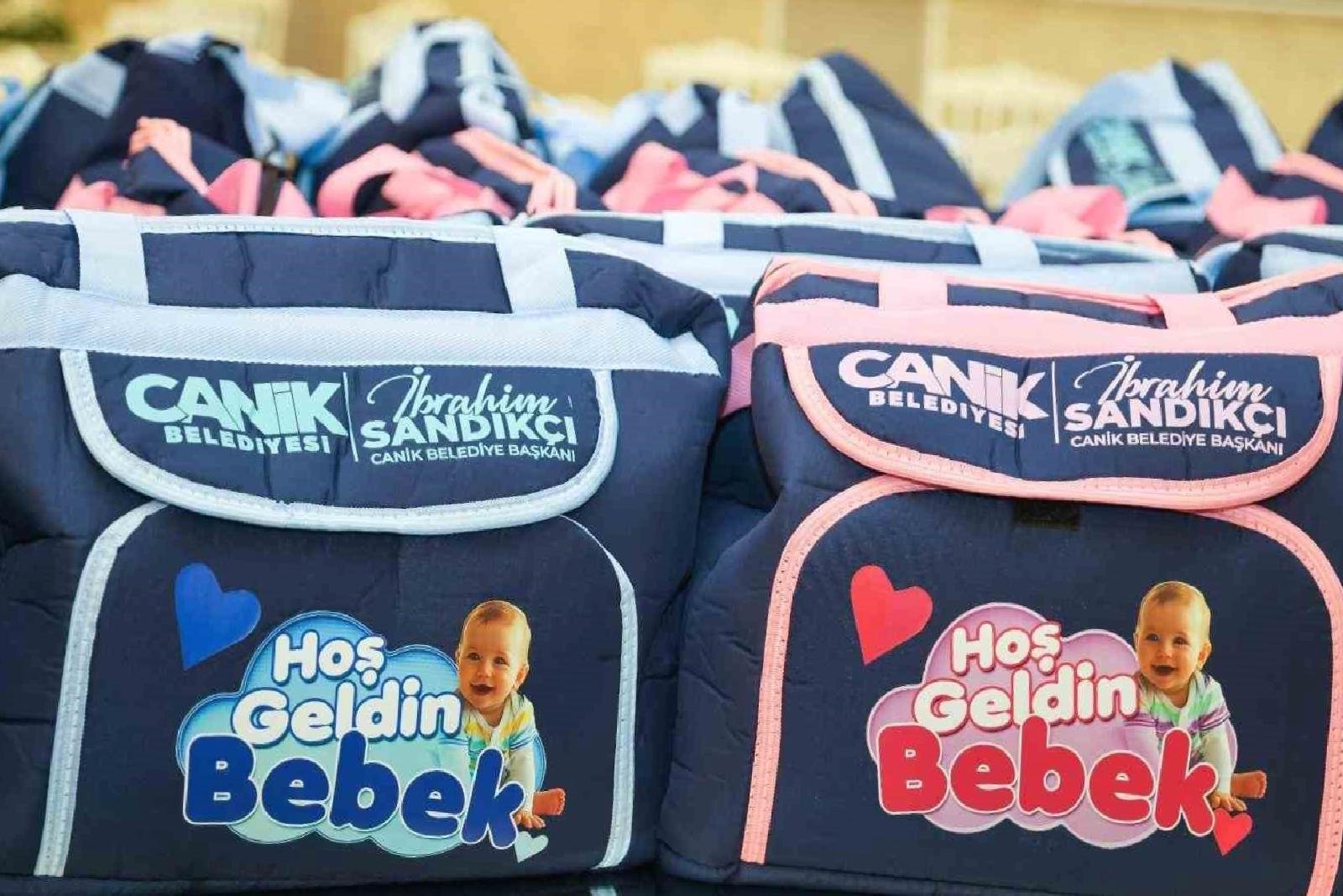 Bebek Destek Paketi ile Canik'teki Anne Adaylarına Destek