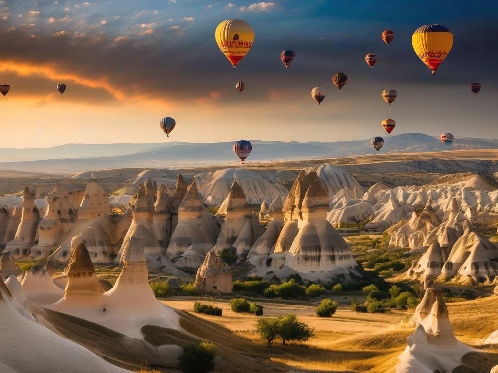 Kapadokya'nın Eşsiz Dağ Görüntüleri