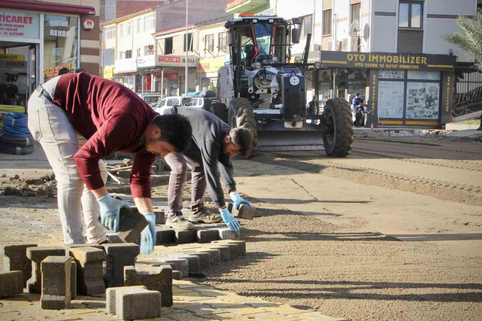 Giresun Belediyesi Altyapı ve Üstyapı Çalışmaları Başlattı