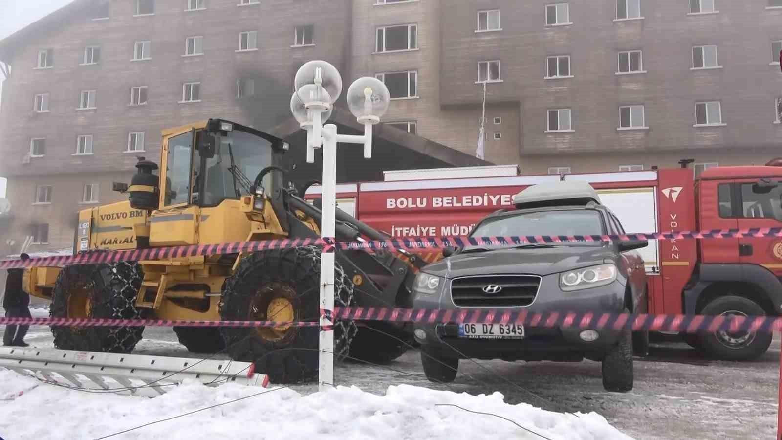 Bolu Kartalkaya'daki Yangın Felaketi ve Kurtarma Çalışmaları