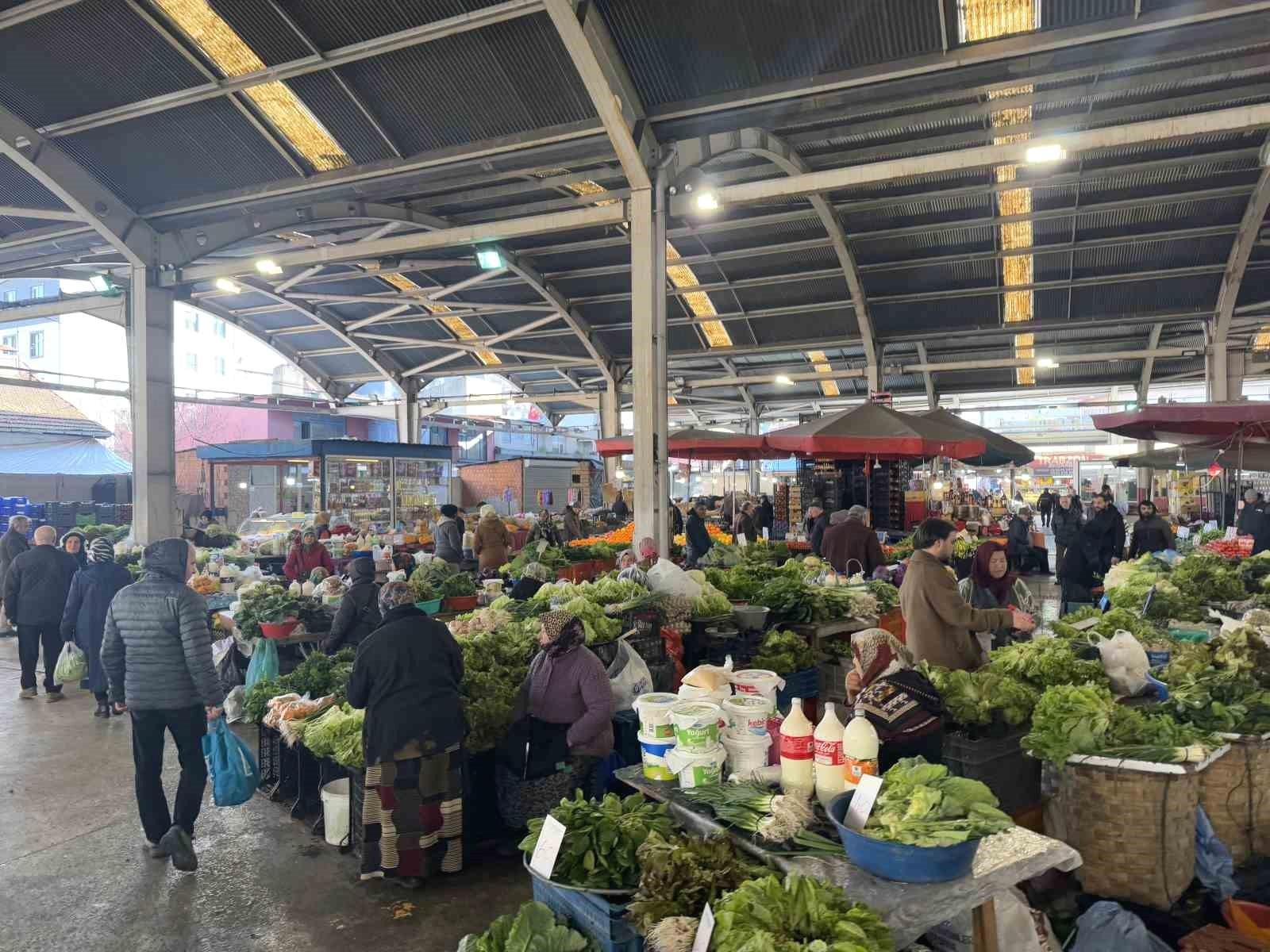 Zonguldak Halk Pazarında Fiyatlar Tırmanışta