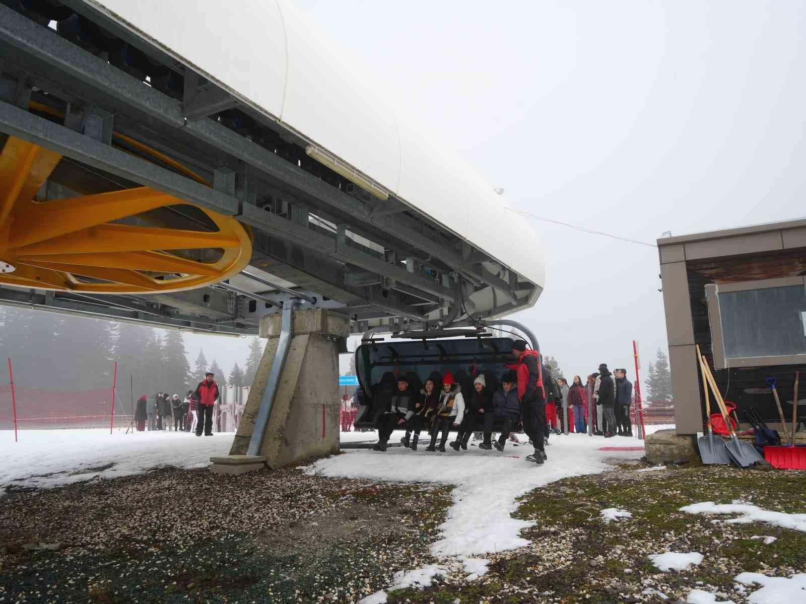 Ilgaz Dağı'nda Yarıyıl Tatili İçin Eğlenceli Anlar