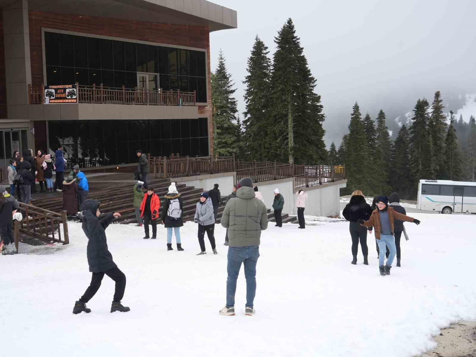 Ilgaz Dağı'nda Yarıyıl Tatili İçin Eğlenceli Anlar