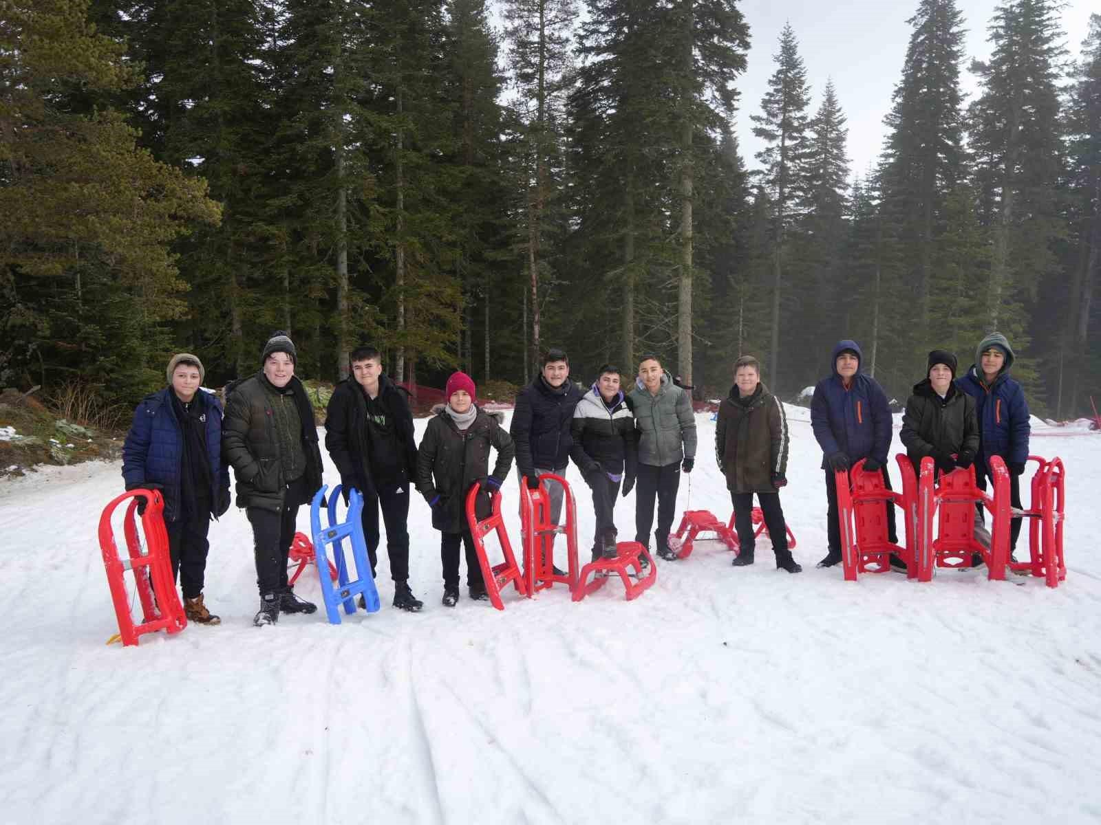 Ilgaz Dağı'nda Yarıyıl Tatili İçin Eğlenceli Anlar