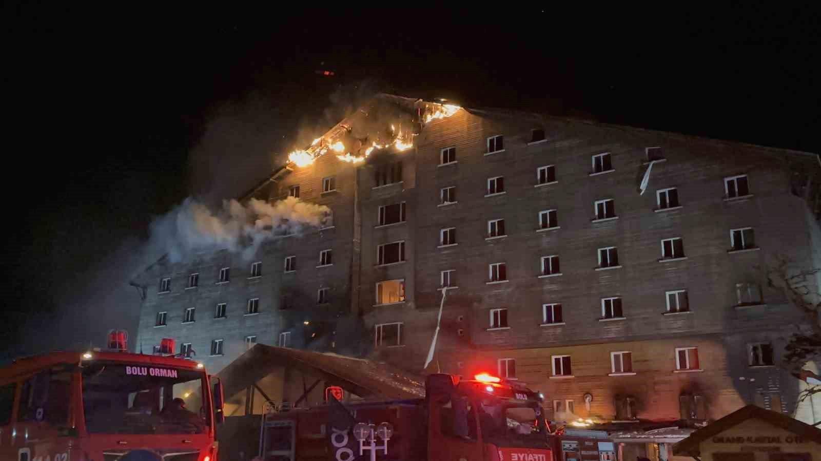 Kartalkaya Kayak Merkezi'nde Yangın Felaketi