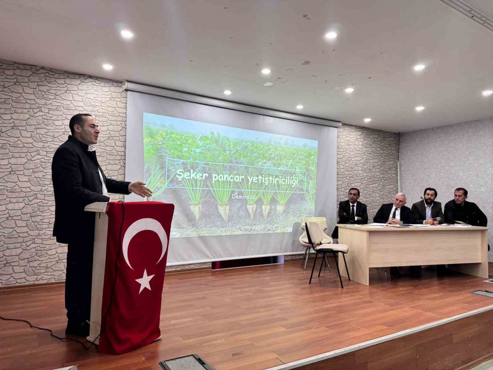 Demirözü'nde Pancar Üreticilerine Önemli Toplantı