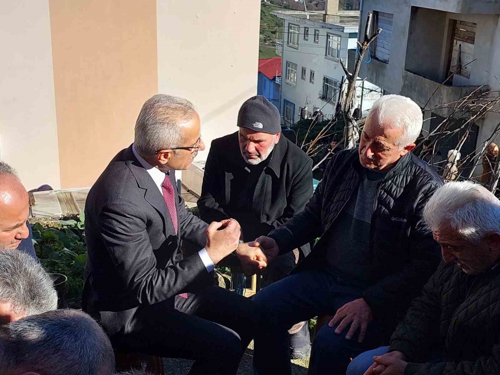 Bakan Uraloğlu'ndan Taziye Ziyareti