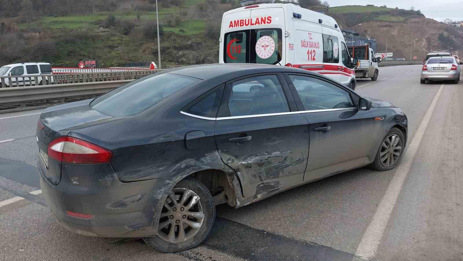 Samsun'da Zincirleme Trafik Kazası: 5 Kişi Yaralandı