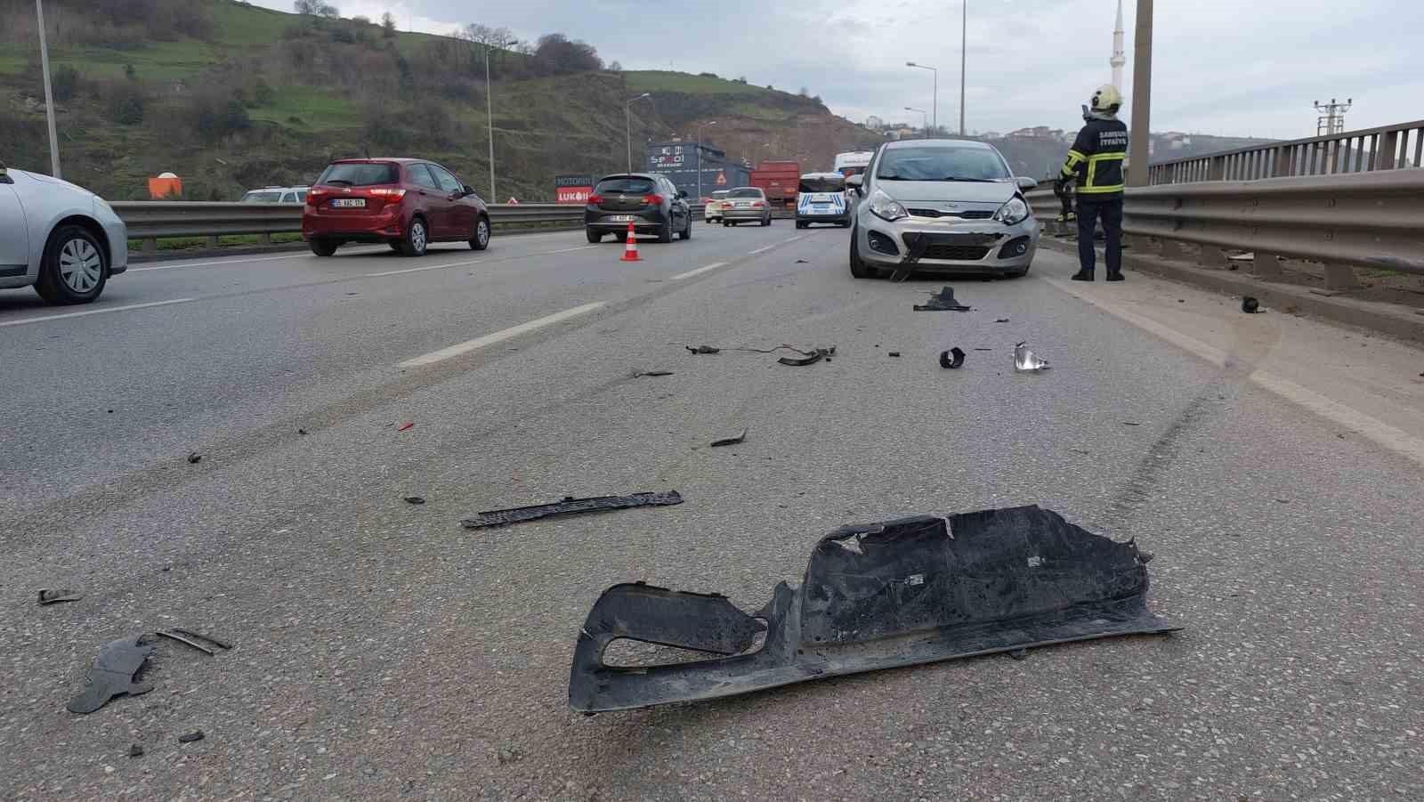 Samsun'da Zincirleme Trafik Kazası: 5 Kişi Yaralandı