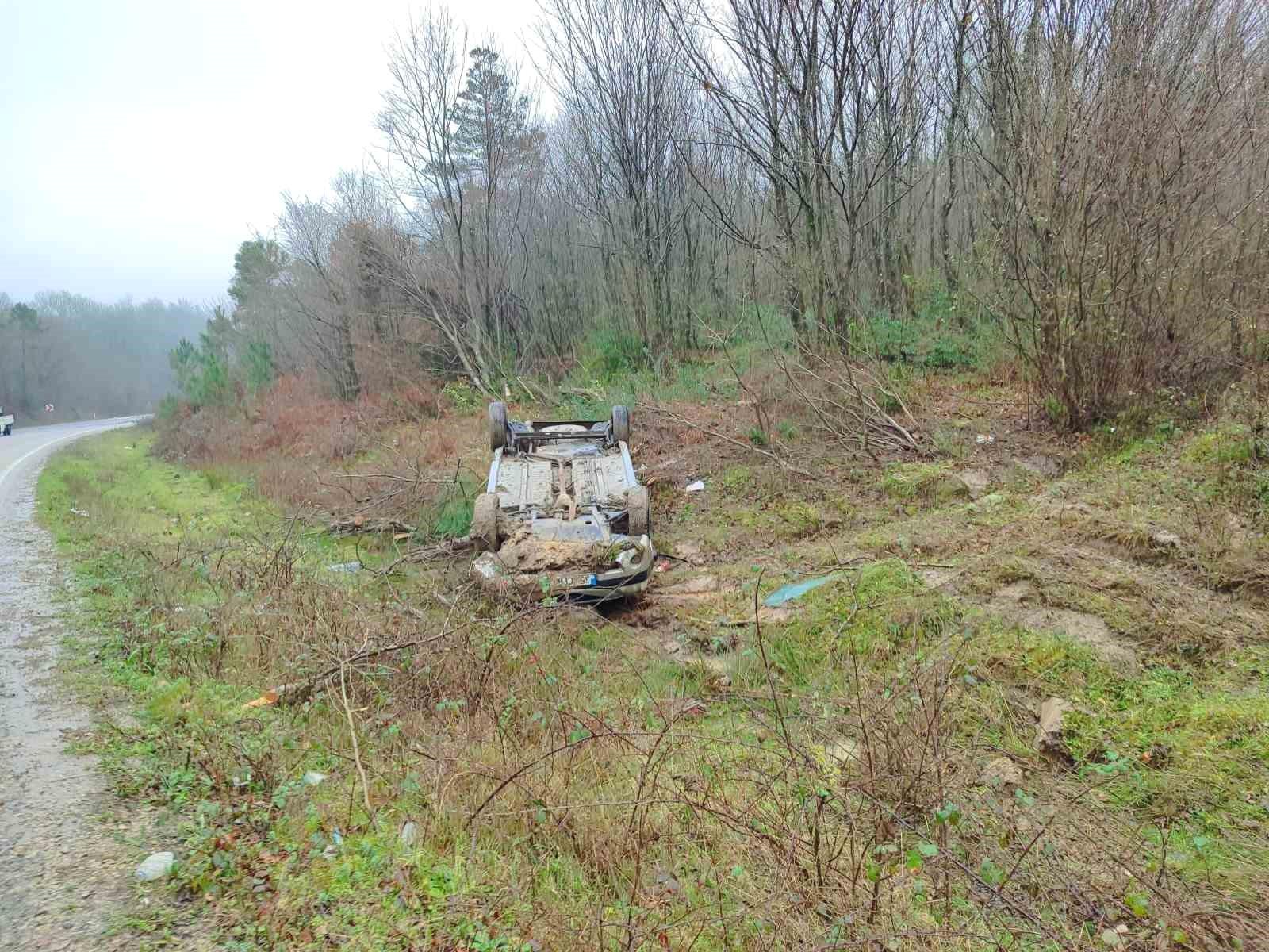 Sinop'ta Otomobil Kazasında 1 Çocukla Birlikte 5 Kişi Yaralandı