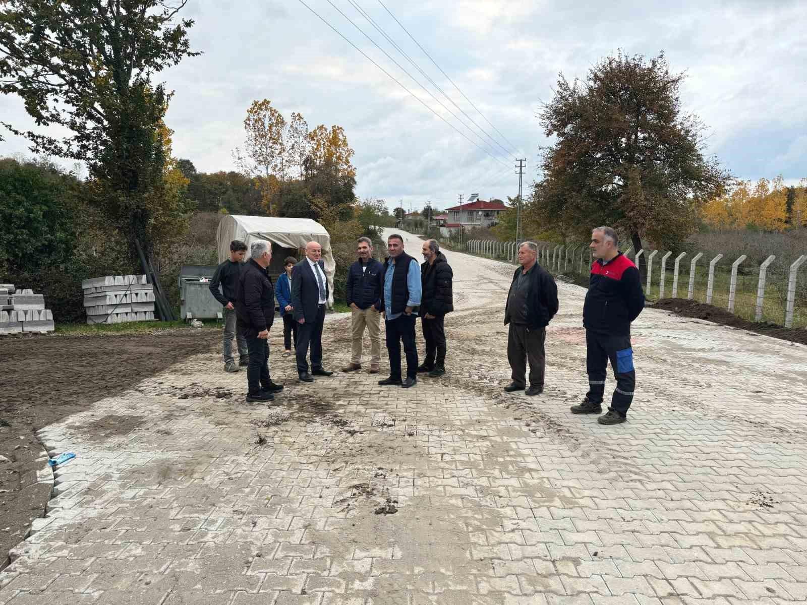 Terme Belediyesi Parke ve Bordür Çalışmaları ile Hizmette Yeni Bir Dönem Başlatıyor