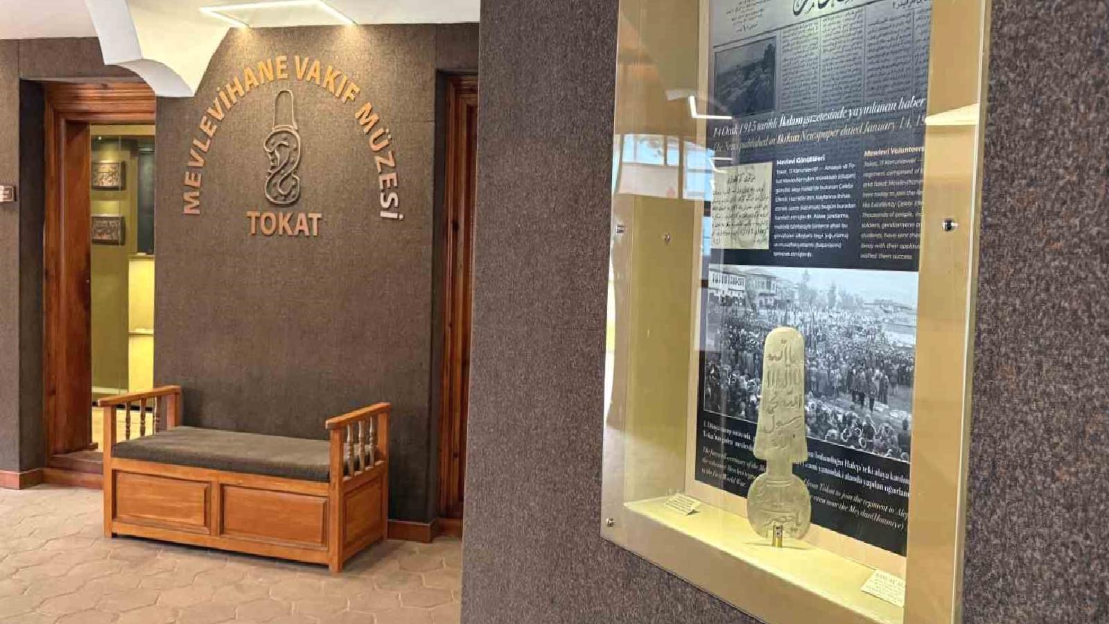 Tokat Mevlevihanesi'nde 110 Yıllık Hatıralar Sergisi