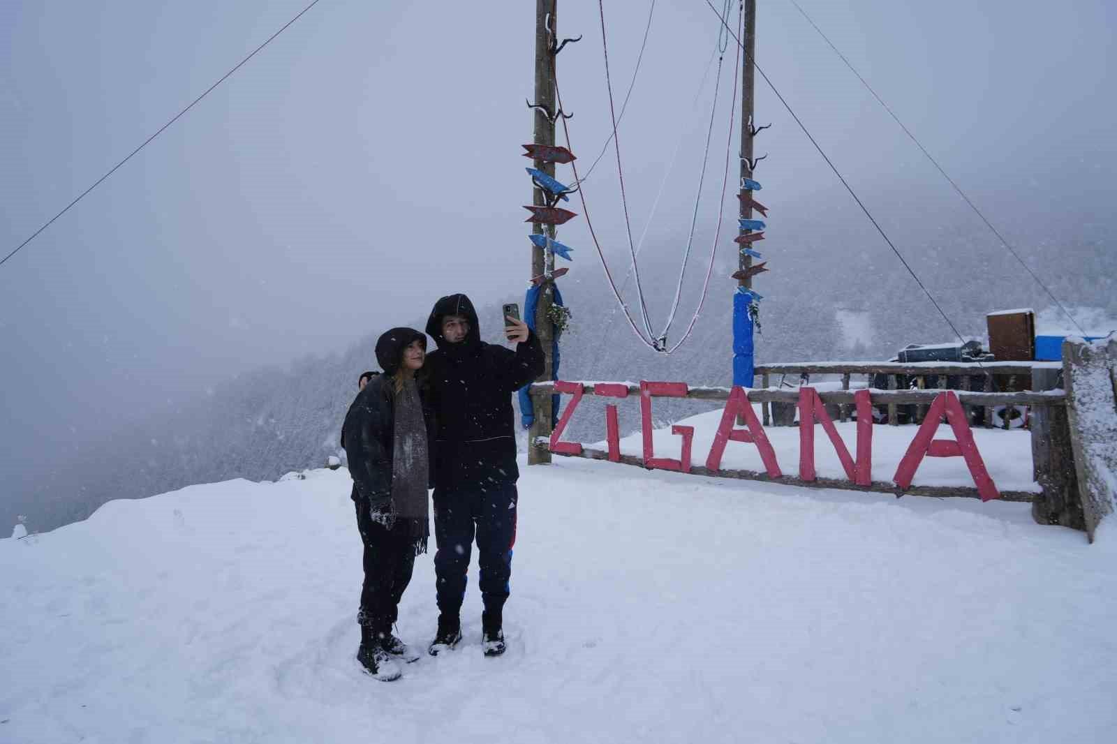 Zigana Dağı, Sömestr Tatilinde Ziyaretçi Rekoru Kırdı