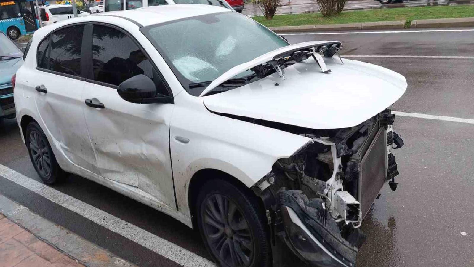 Samsun'da Zincirleme Trafik Kazası