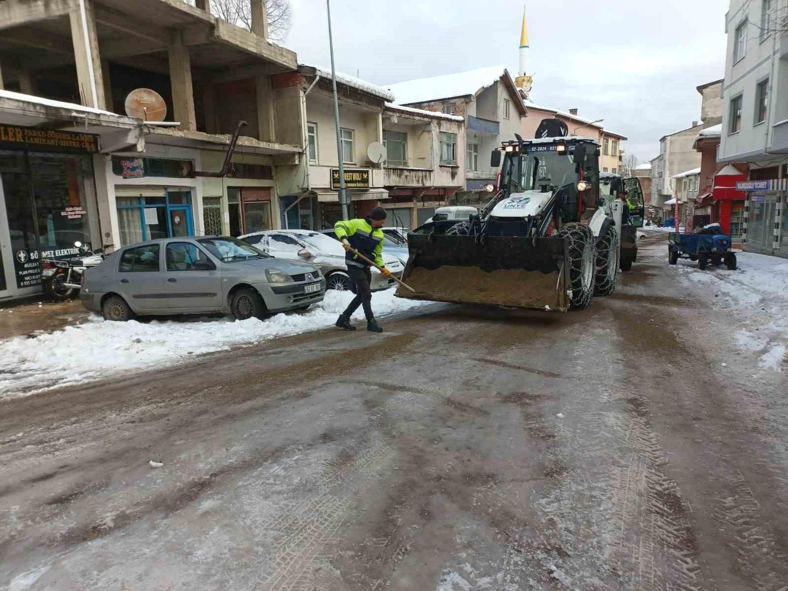 Karla Mücadele Ekiplerinin Çalışmaları