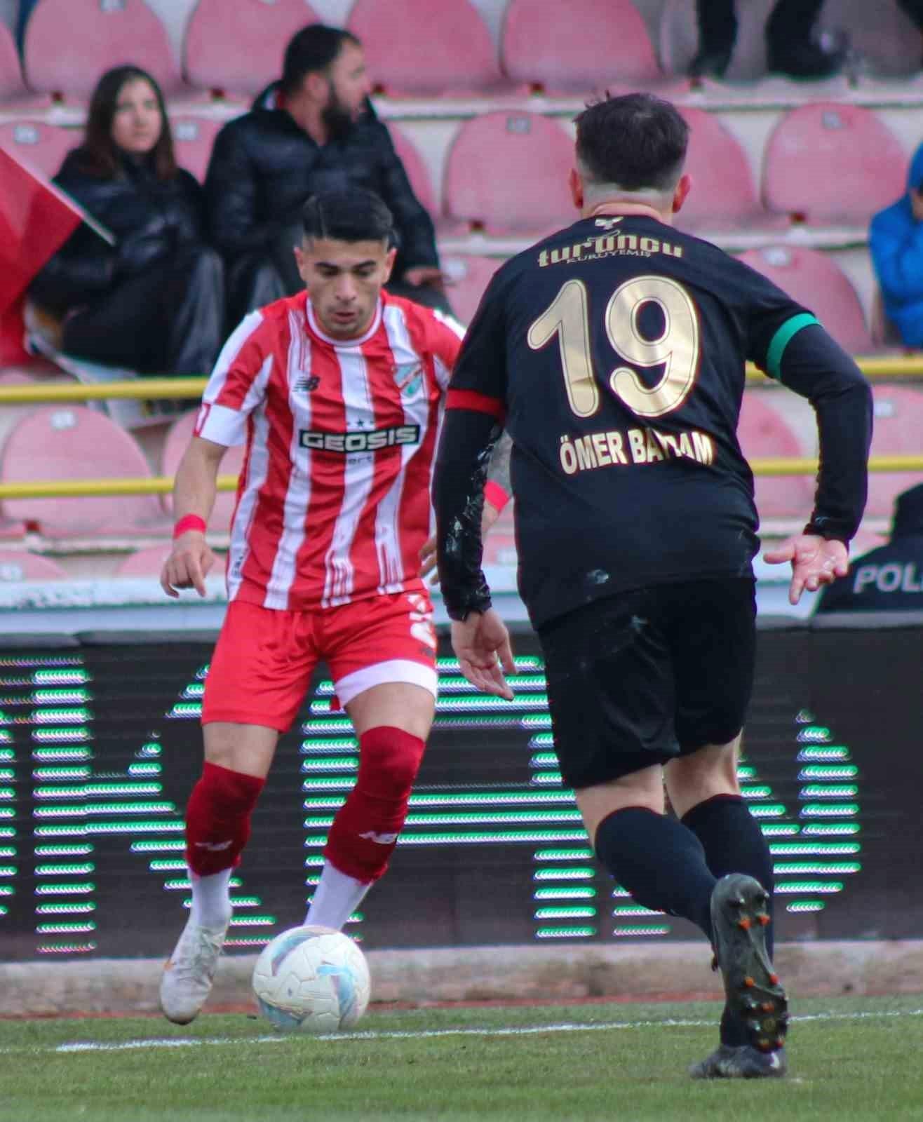 Boluspor ve Amed Sportif Faaliyetler Arasında Golsüz Beraberlik Sonucu