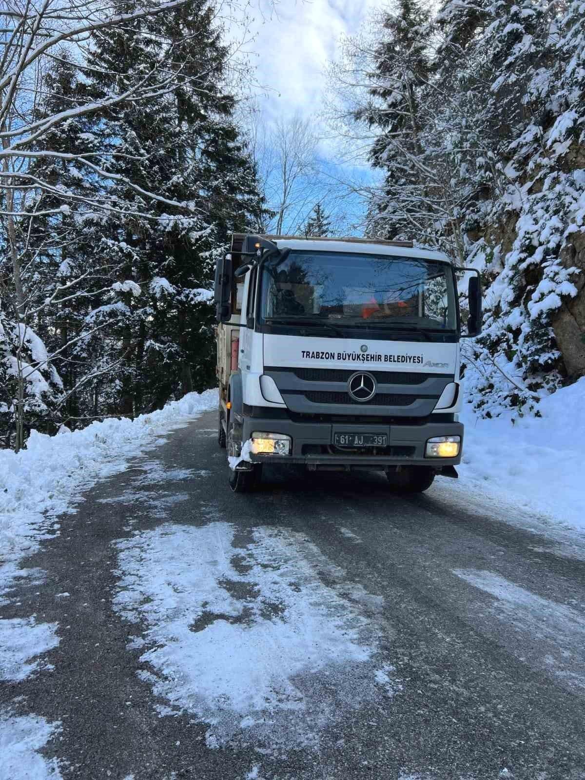 Trabzon'da Kar Hazırlıkları Tamamlandı