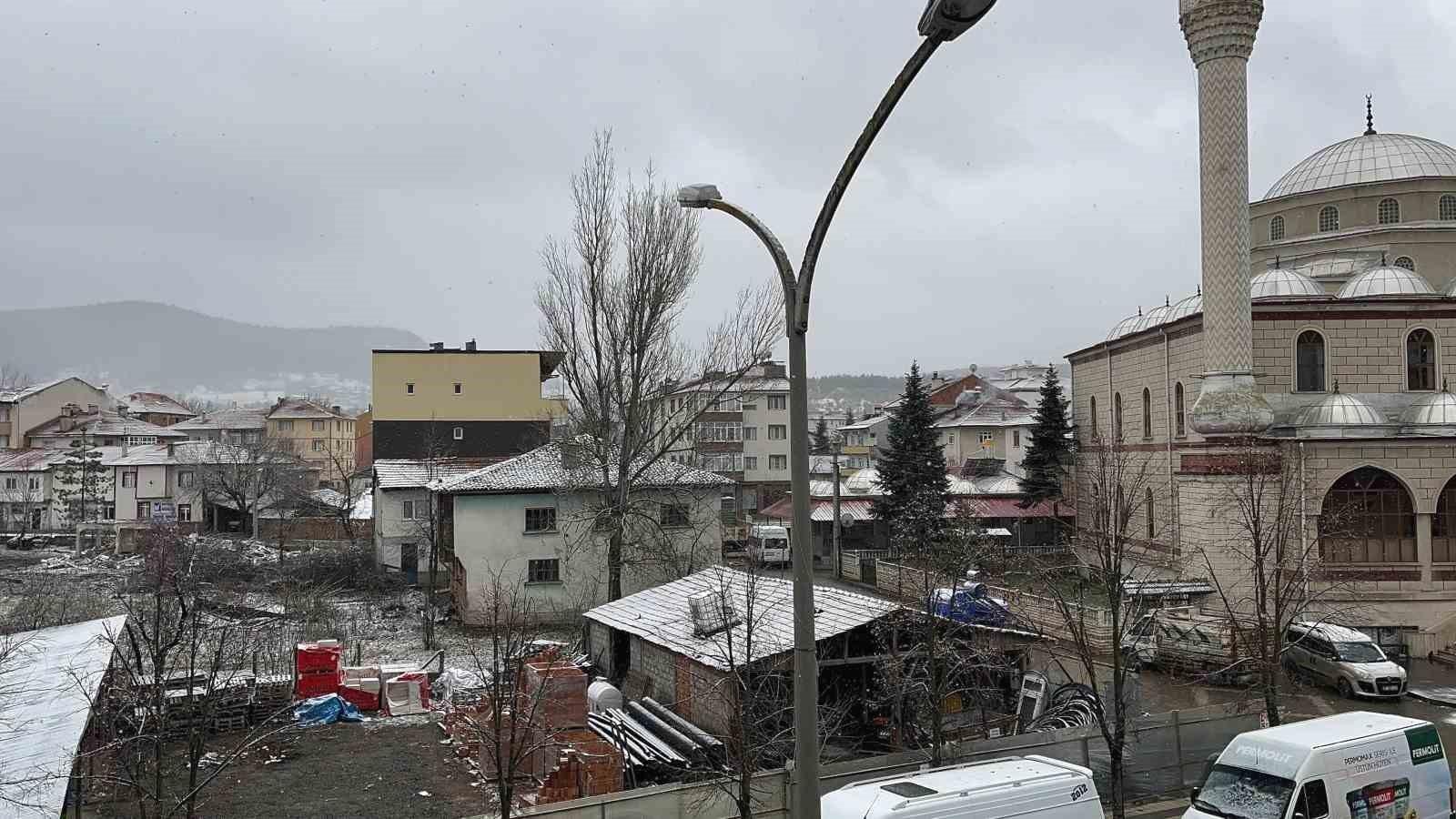 Kastamonu'da Kar Yağışı Başladı