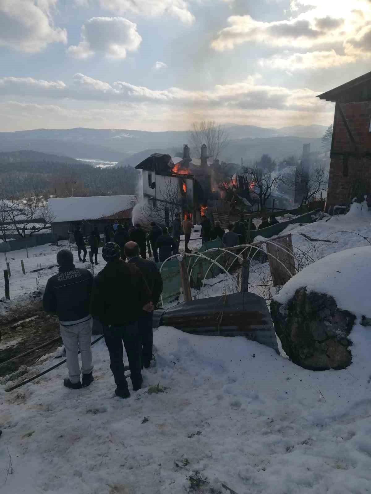 Kastamonu'da Yangın Faciası: 3 Ev ve 1 Ahır Yok Oldu, 55 Hayvan Telef Oldu