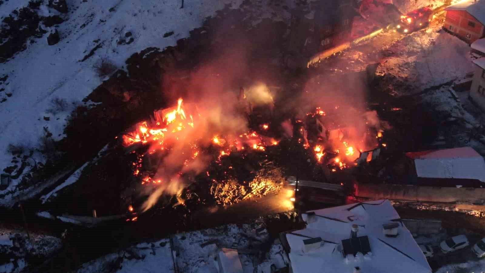 Kastamonu'da Korkunç Yangın: 3 Ev ve 55 Hayvan Yok Oldu