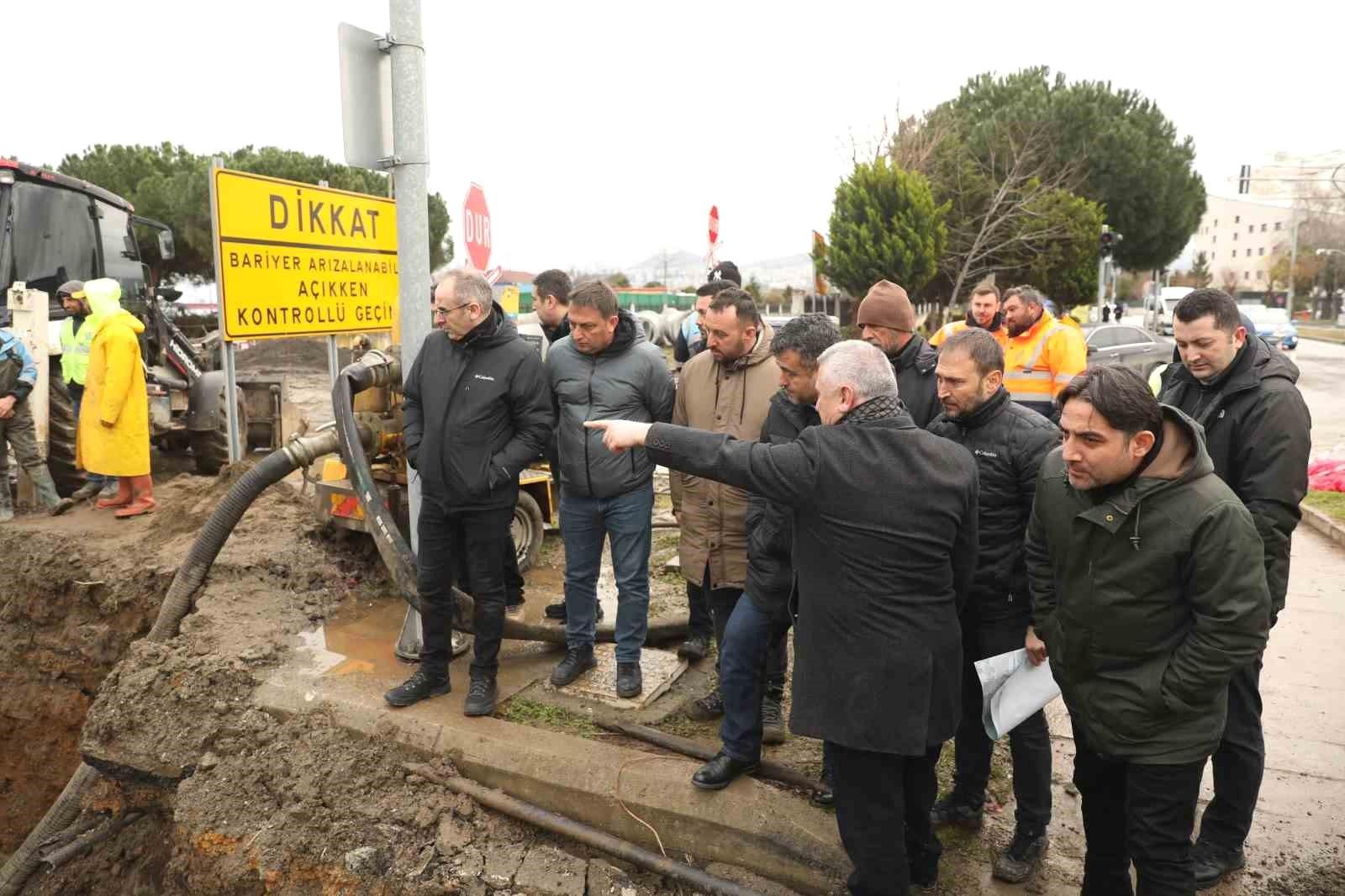 Samsun'da Yağmur Suyu Hattı Projesi Başladı