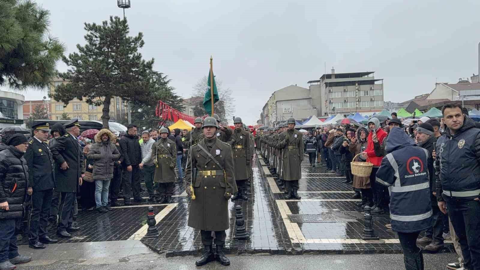 Şehit Uzman Çavuş Mustafa Bazna'nın Anısına Duygu Dolu Veda Töreni