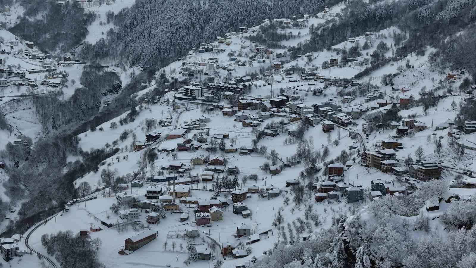 Zigana Dağı'nda Büyüleyici Kar Manzaralarıyla Kışın Tadını Çıkarın