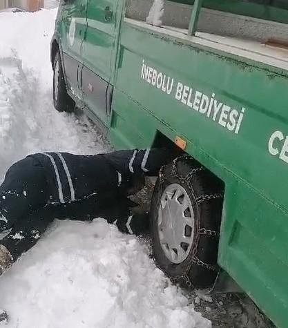 Yoğun Kar Yağışı ve Zorluklar