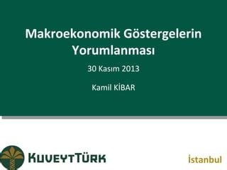 Ekonomik Göstergelerin Yorumlanması ile İş Stratejisi Belirleme