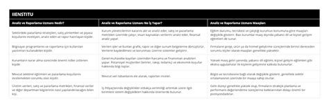 Ekonomik Verilerin Işığında İş Stratejileri ve Fırsat Analizleri