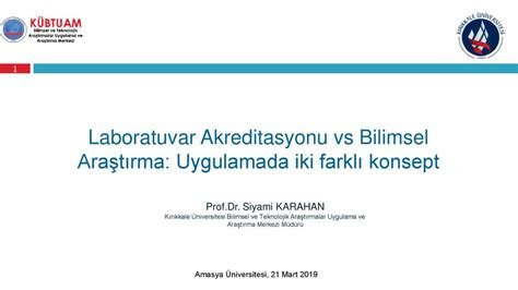 Modern Laboratuvar Teknolojileri ve Bilimsel Araştırmalar