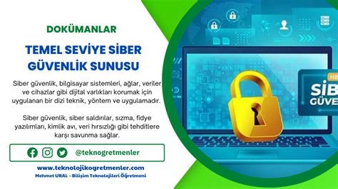Siber Güvenlik: Dijital Dünyada Korunmanın Temel Adımları